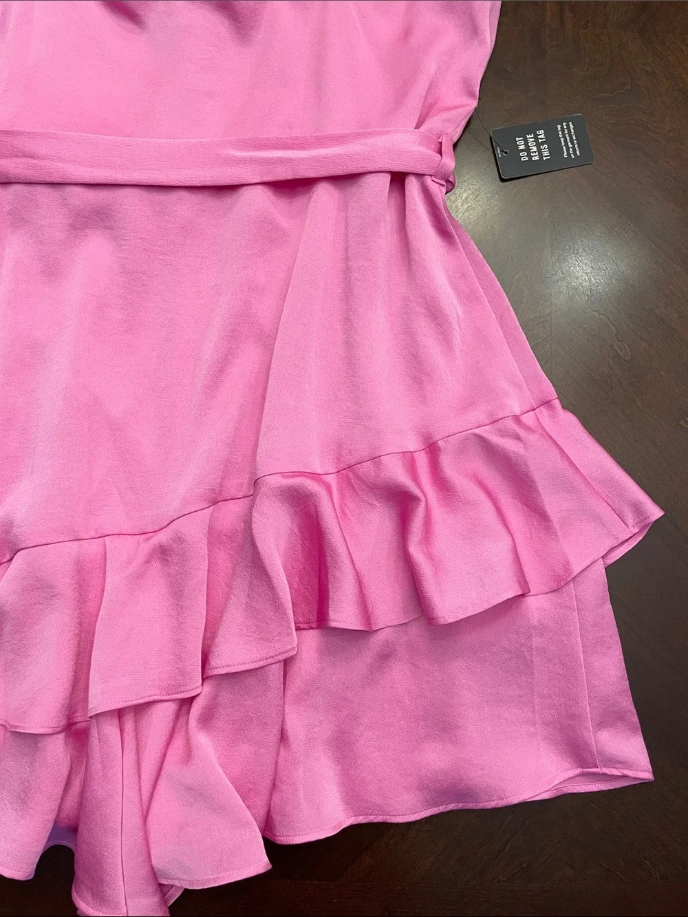 Express Pink Ruffle Romper - Picture 13 of 16